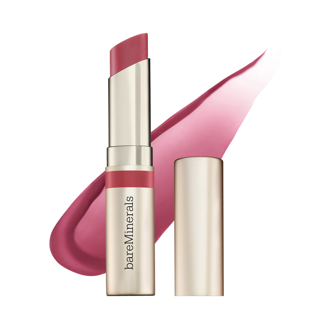 Bare Minerals Dewy Lip Gloss-Balm in a soft pink shade